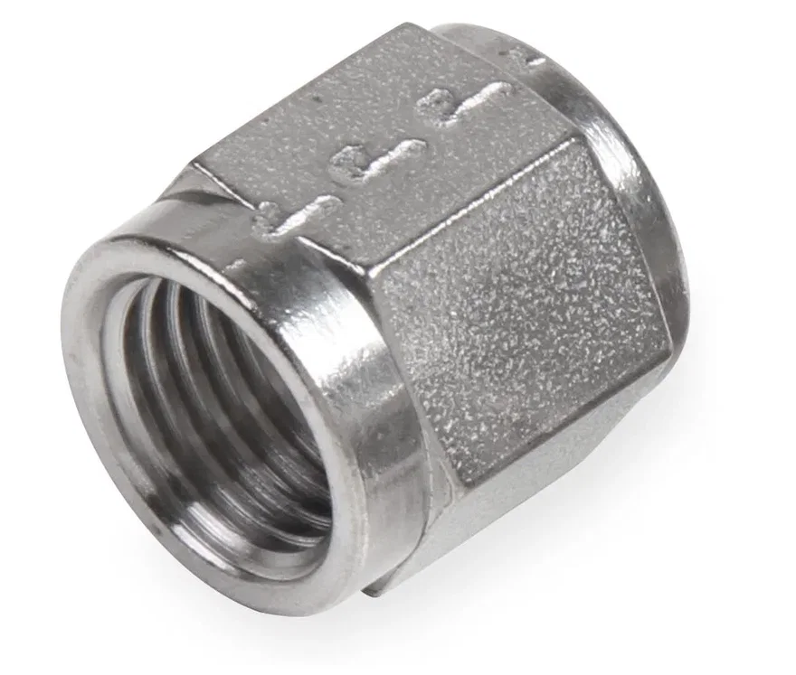 Earl's Performance SS981808ERL, 8 AN Stainless Steel Tube Nut