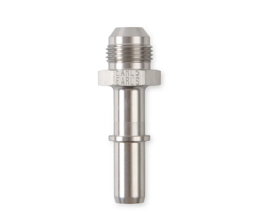 Earl's Performance 961988ERL, O.E. Fuel Line EFI Quick Connect 1/2" Tube to -8 AN Male - Stainless