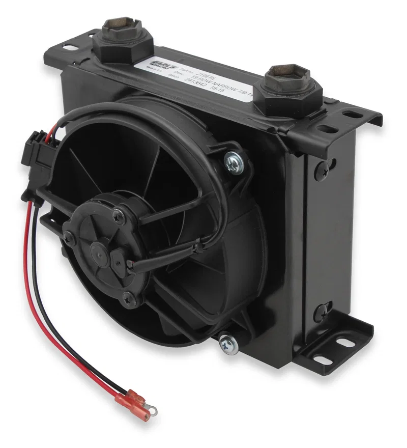 Earl's Performance FP219ERL, UltraPro Oil Cooler w/ Fan Pack - 19 Rows - Narrow Cooler