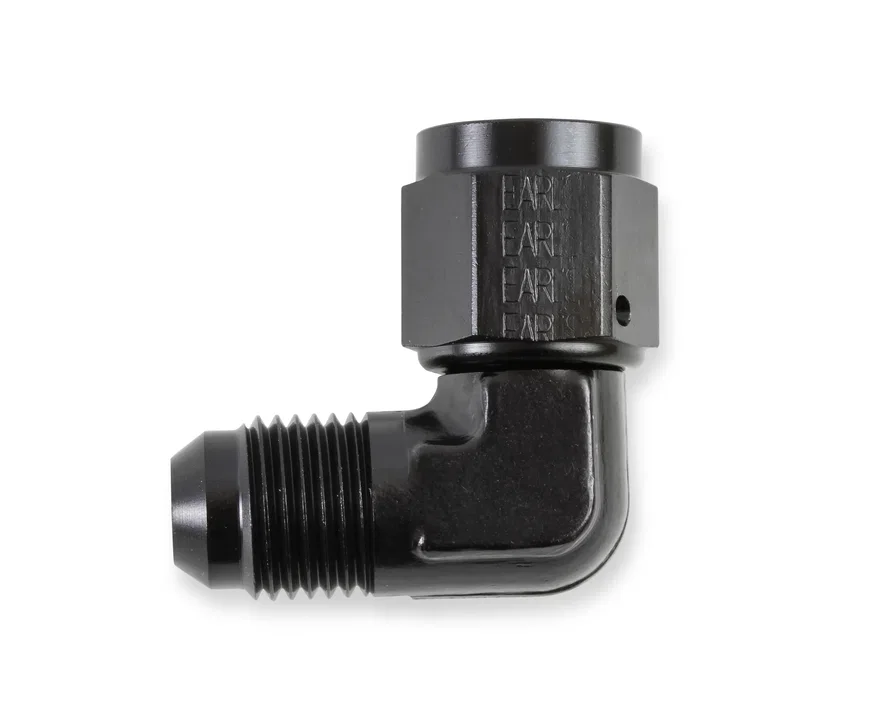90 Degree -3 AN Male to -3 AN Female Swivel