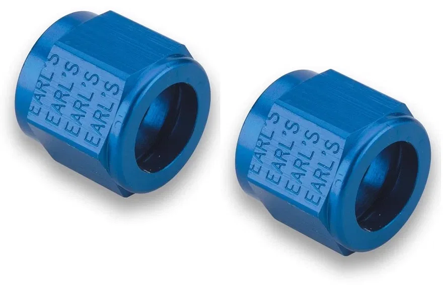 Earl's Performance 581804ERL, 4 AN Aluminum Tube Nut