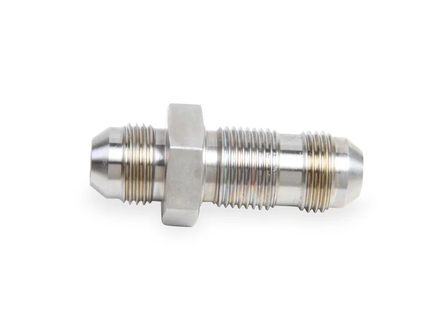 Earl's Performance SS983206ERL, Straight -6 AN Bulkhead - Stainless Steel