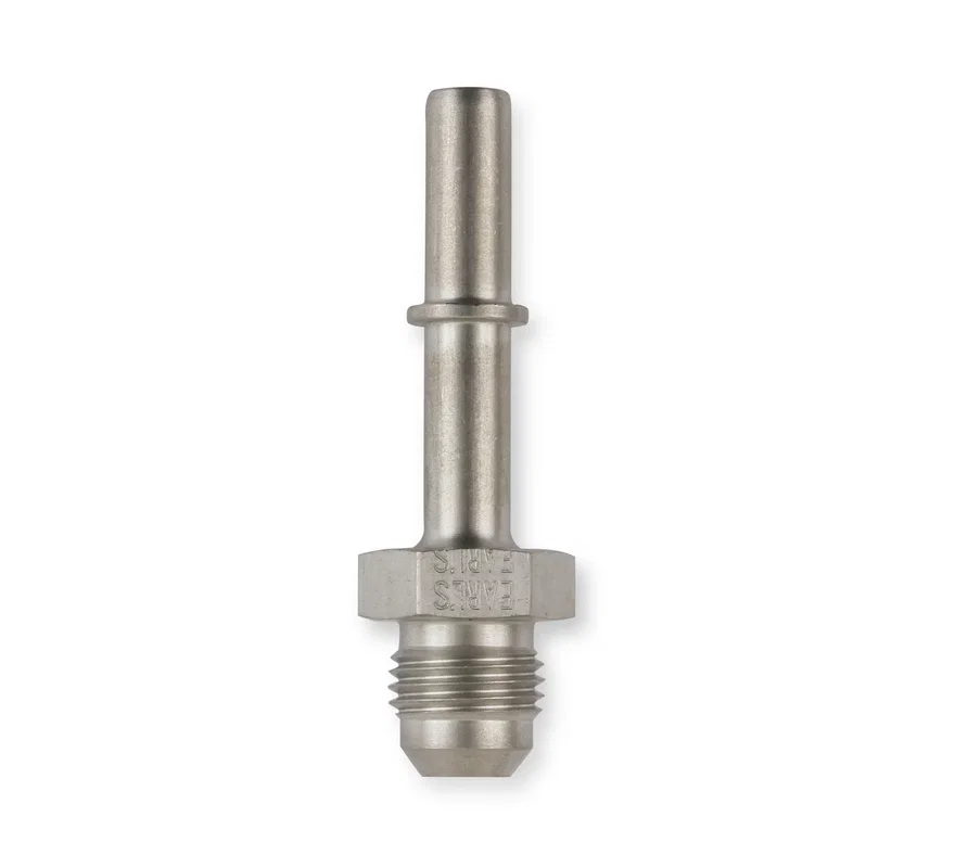 Earl's Performance 961964ERL, O.E. Fuel Line EFI Quick Connect 5/16" Tube to -6AN - Stainless Steel