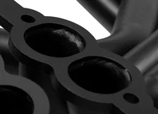 Long Tube Header - Black Paint for 1963-1974 Chevrolet Corvette image 5