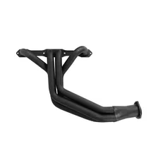 Long Tube Header - Black Paint for Dodge and Plymouth image 2