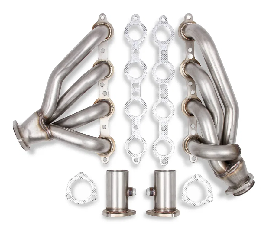 Shorty LS Swap Headers - Natural for GMC and Chevrolet