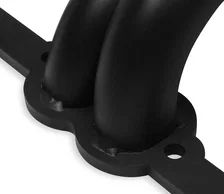 Long Tube Header - Black Paint for 1963-1974 Chevrolet Corvette image 2