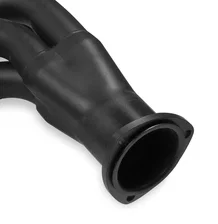 Long Tube Header - Black Paint for Ford and Mercury image 2