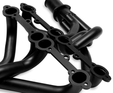 Long Tube Header - Black Paint for 1963-1974 Chevrolet Corvette image 4