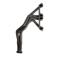 Long Tube Header - Black Paint for Plymouth and Dodge image 2
