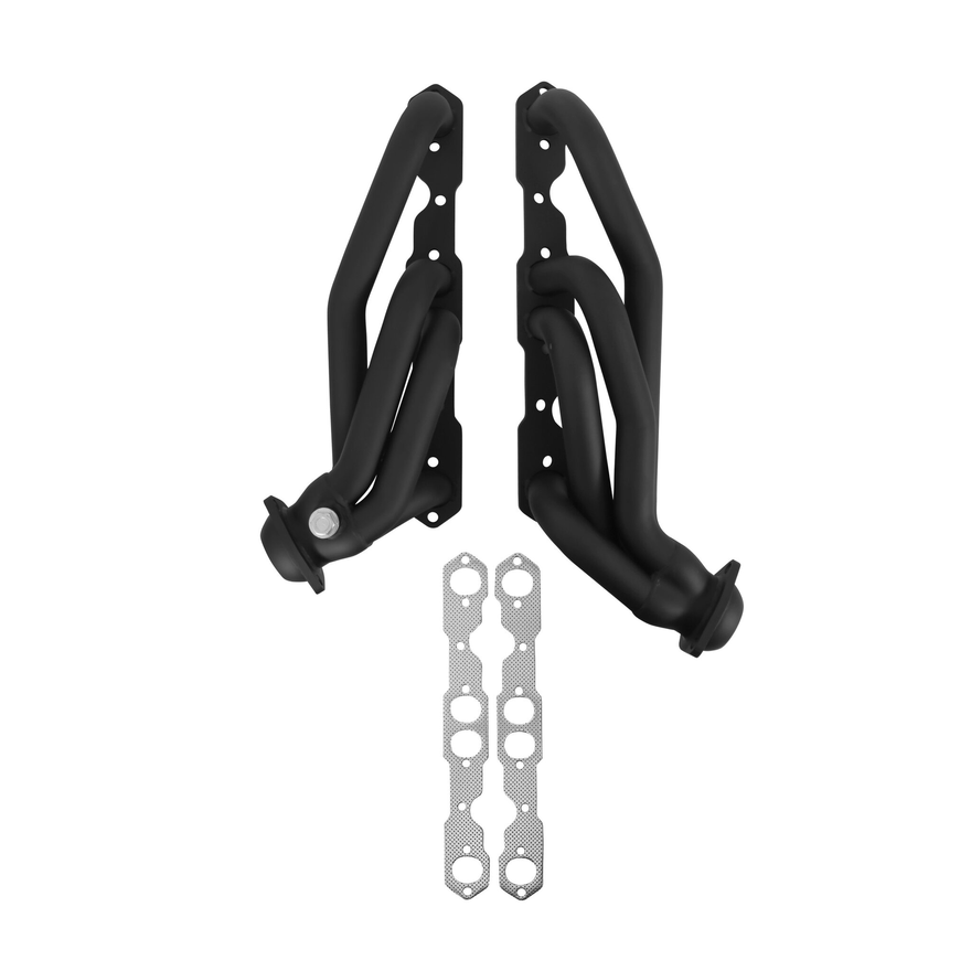 Shorty Headers - Black Painted for Chevrolet and GMC