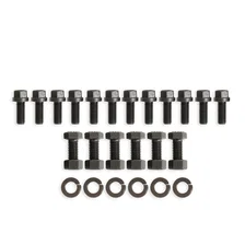 Long Tube Header - Black Paint for Plymouth and Dodge image 7
