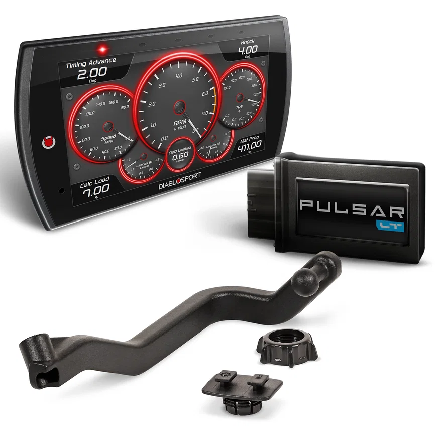 DiabloSport 23451-MX, Pulsar LT + Trinity 2 Monitor Kit 19-22 GM Gas Truck