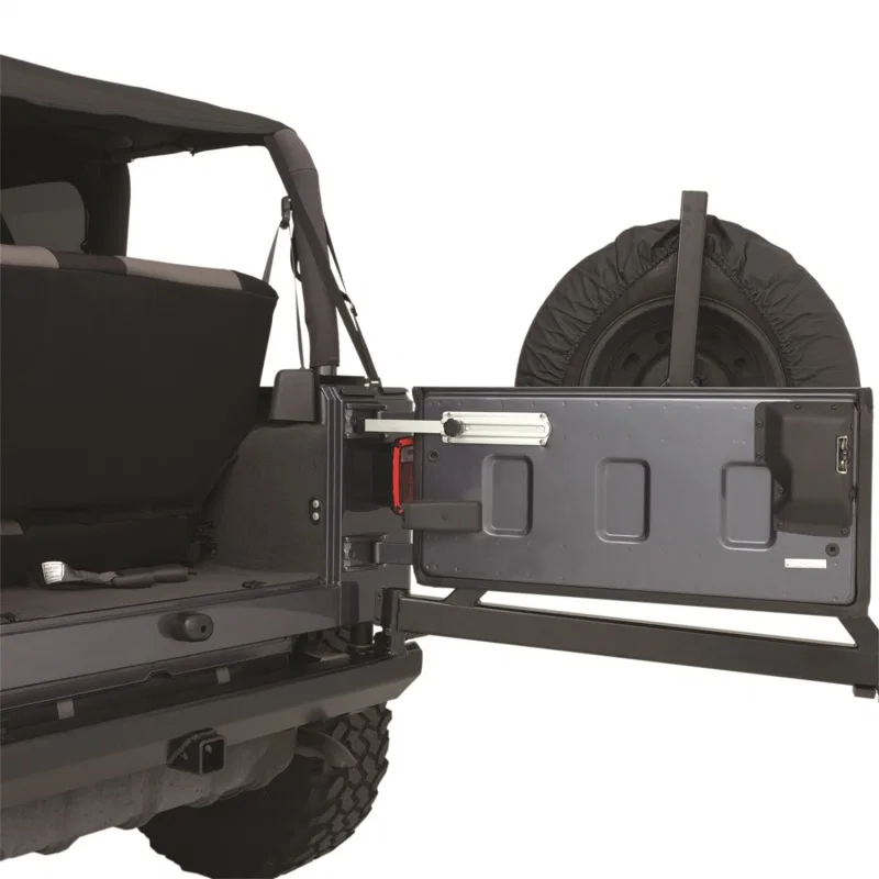 Rampage 7342, 1987-1995 Jeep Wrangler(YJ) Tailgate Stopper - Brite