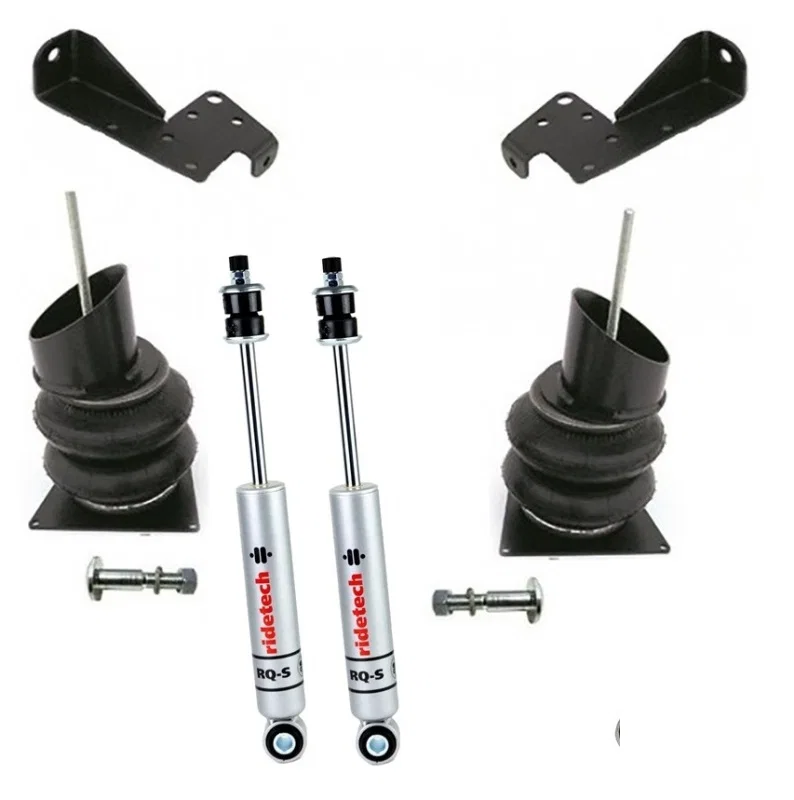 Ridetech 11051013, 58-64 Impala Front CoolRide Air Spring & RQ-S Shock Kit (For Use With Stock Arms) for Chevrolet