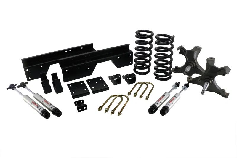 Ridetech 11370115, 90-93 Chevy C1500 and 454SS StreetGrip System w/ HD Drop Spindles