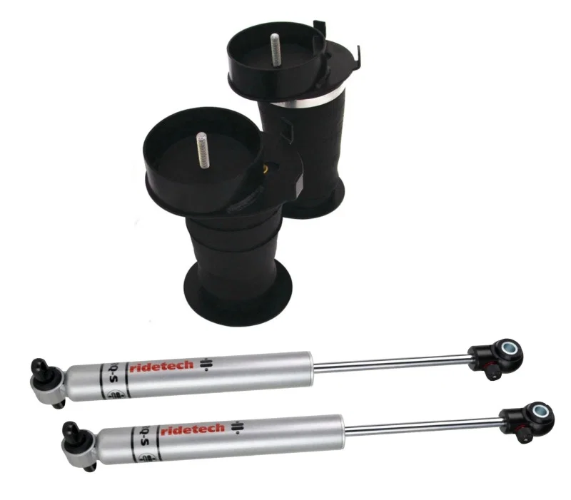Ridetech 11154013, 65-70 Pontiac Fullsize Rear CoolRide Air Spring & RQ-S Shocks