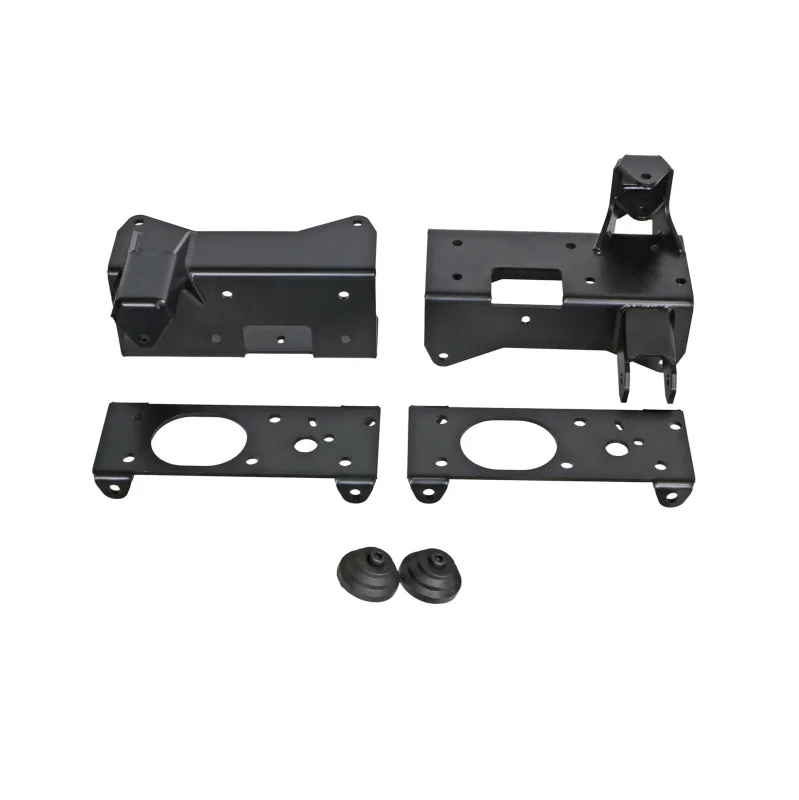 Ridetech 12297104, 2015+ Ford F150 4-Link Frame Rail Bracket Kit (No Notch)