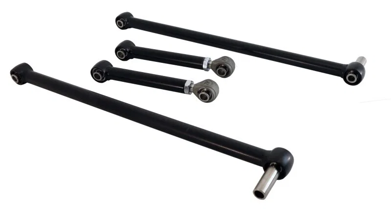Ridetech 11017210, 55-57 Chevrolet Bel Air Replacement 4-Link Bar Kit w/ R-Joints - Single Adj