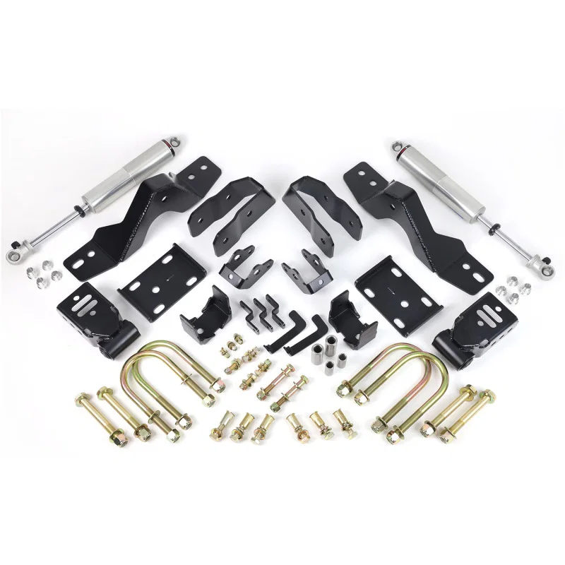 Ridetech 11729513, 2019+ Chevrolet Silverado/ Sierra 1500 2WD/4WD Rear 4in Lowering Kit w/ HQ Shocks - Group B