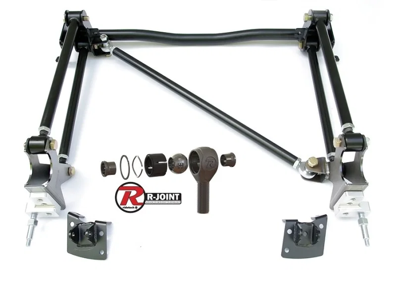 Ridetech 11037197, 55-57 Chevy (Two Piece Frame) Bolt-On 4-Link Double Adjustable