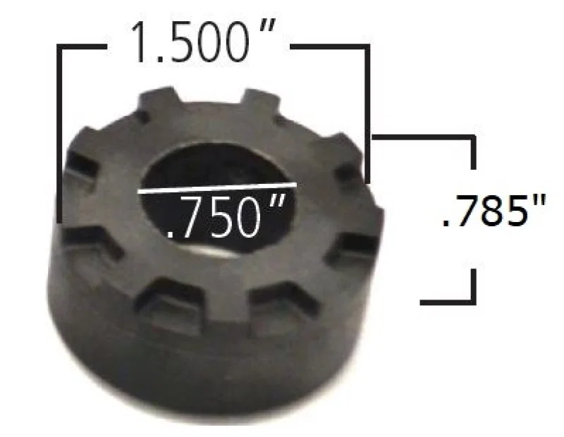 Ridetech 70010826, Delrin Control Arm Single Bushing (1.5in Large OD / .750 ID / .785in OAL) for Audi