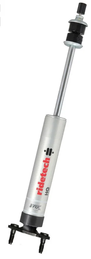 Ridetech 22149851, HQ Series Shock Absorber Single Adjustable 4.75in Stroke Stud Plate/Stud 8.55in x 13.3in