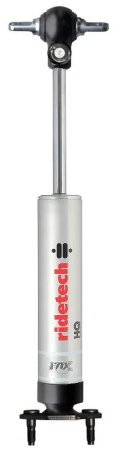Ridetech 22149852, HQ Series Shock Absorber Single Adjustable 4.75in Stroke Wide Stud Plate/T-bar Mounting