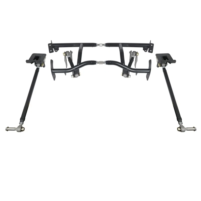 Ridetech 11177187, 70-81 GM F-Body Bolt-On 4-Link with Double Adj. Bars, R-Joints, Cradle, and Other Hardware