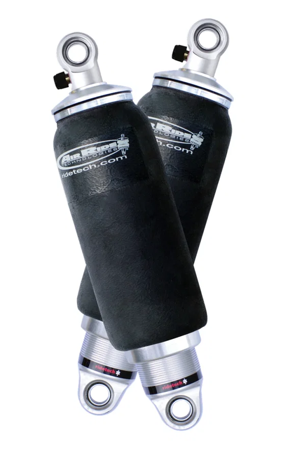Ridetech 21170701, HQ Series Rear ShockWaves 6.9in Travel 4in dia Rolling Sleeve .625 Bearing/.625 Bearing