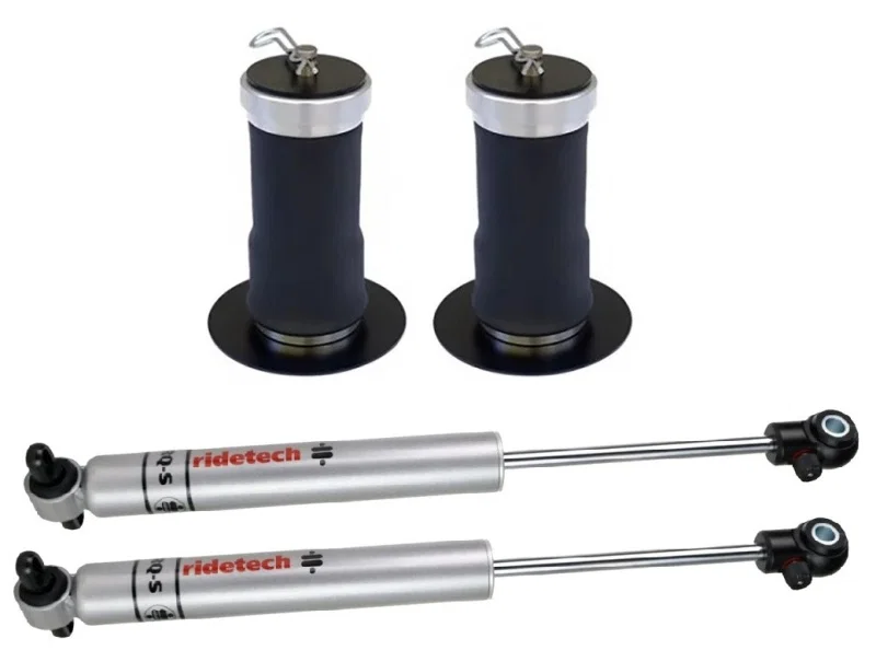 Ridetech 11224013, 64-72 GM A-Body Rear CoolRide Air Spring & RQ-S Shock Kit