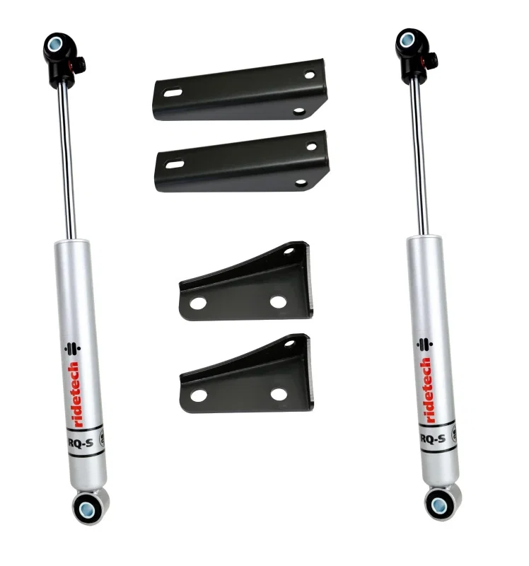 Ridetech 11339513, Ridtech 63-72 Chevy C10 w/ 4in Drop RQ-S Shock Kit - Rear