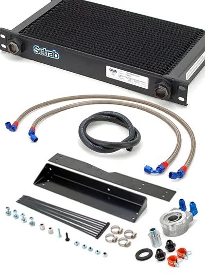 Stillen 400638, 370Z/Infiniti SetRAB Oil Cooler Kit Race For 2009-2022 Infiniti G37 G40 G60 Nissan 370Z Stillen