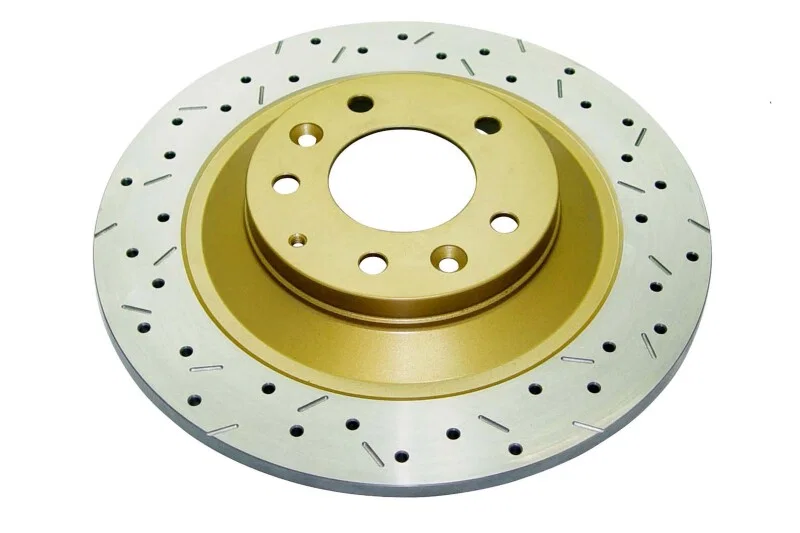 DBA DBA42961XS, 05+ Mazda MazdaSpeed6 / 05+ MX6 Rear Drilled & Slotted 4000 Series Rotor