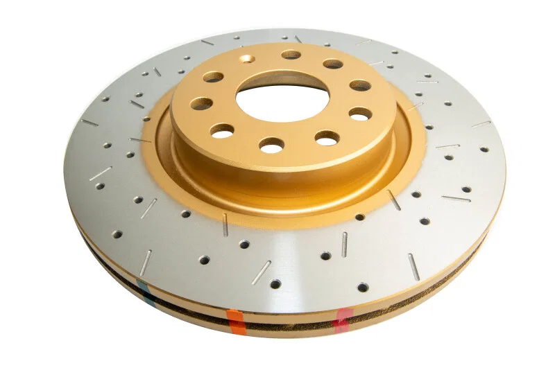 DBA DBA42806XS, 10/06+ TT 10/ Front Drilled Slotted 4000 Series Rotor for Volkswagen and Audi