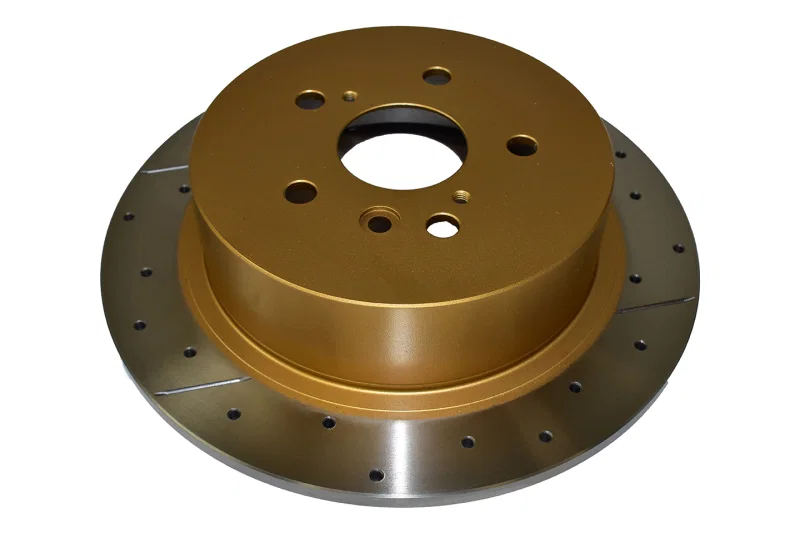 DBA DBA2735X, Rear Drilled Slotted Street Series Rotor for 2008-2012 Toyota Highlander