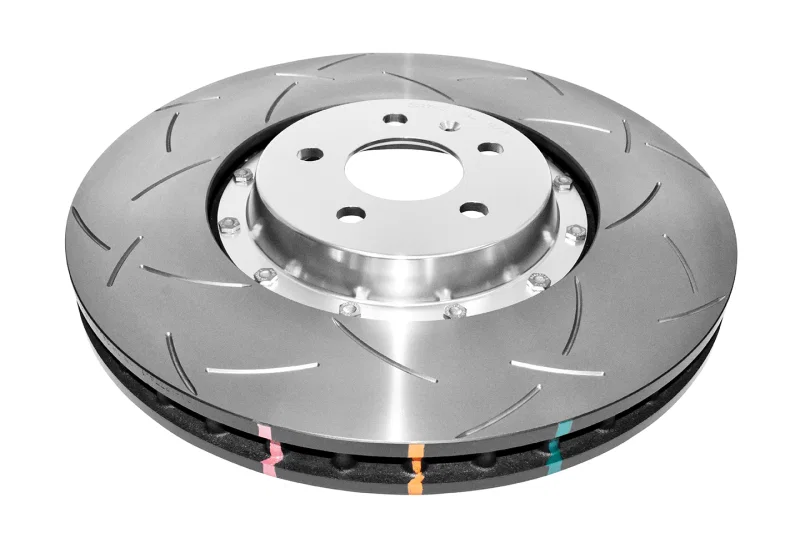 DBA DBA52774SLVS, 4.0L 5000 Fully Assembled 2-Pc Silver Hat T3 Slot Rotor 380mm x 36mm for 2011-2018 Audi A8 Quattro and SQ5