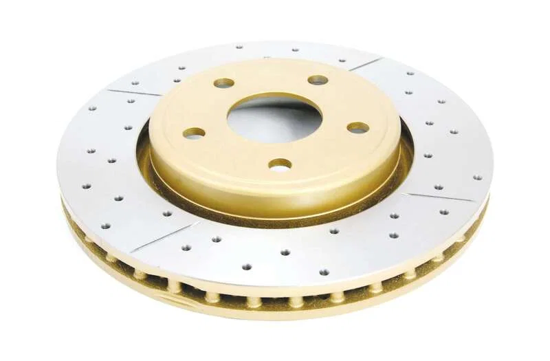 DBA DBA2530X, Front Drilled Slotted Street Series Rotor for 2005-2010 Jeep Commander and Grand Cherokee