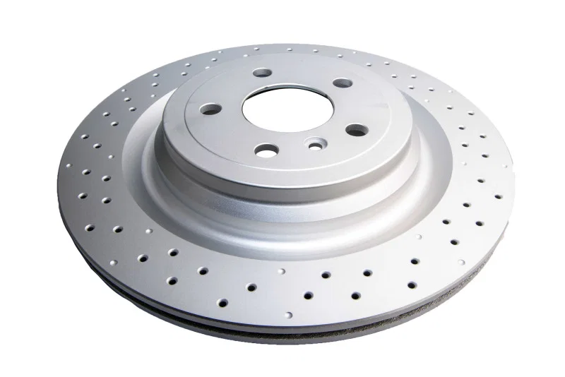 DBA DBA3685EX, 2013 Mercedes-Benz GL350 (w/AMG Performance Pkg) Rear Drilled & Slotted Street Series Rotor