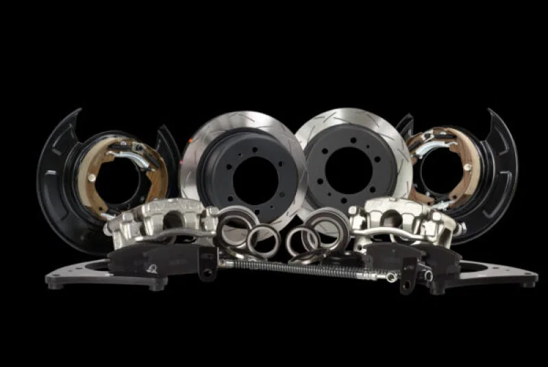 DBA DBADC1001, 2015+ Toyota Hilux Rear Upgrade Performance Drum to Disc Conversion Kit