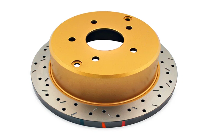 DBA DBA4041XS, 4000 Series Drilled and Slotted Rear Rotor for 2004 Pontiac GTO