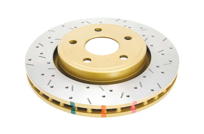 DBA DBA42530XS, Front 4000 Series Drilled Slotted Rotor for 2005-2010 Jeep Commander and Grand Cherokee