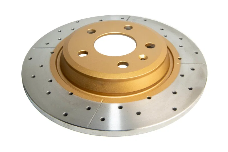 DBA DBA2823X, 09-20 Audi A4 Rear Drilled & Slotted Street Series Rotor