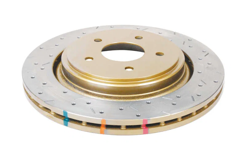 DBA DBA42991XS, C6 w/Z51 pkg Rear Drilled Slotted 4000 Series Rotor for 2005-2011 Cadillac XLR and Chevrolet Corvette