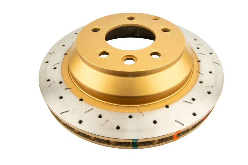 DBA DBA42245XS, Rear Drilled Slotted 4000 Series Rotor for Audi, Porsche and Volkswagen