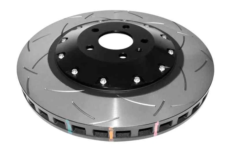 DBA DBA52778BLKS, Front 5000 Series Slotted Rotor w/Black Hat for 2007-2011 Audi S6