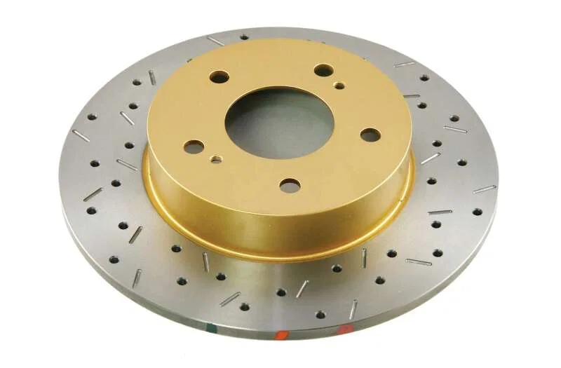 DBA DBA4915XS, Rear 4000 Series Drilled Slotted Rotor for INFINITI and Nissan
