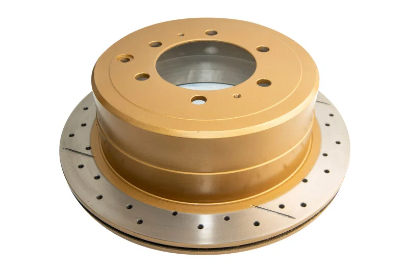 DBA DBA786X, 8/ Rear Drilled Slotted Street Series Rotor for 1992-1997 Lexus LX450 and Toyota Land Cruiser