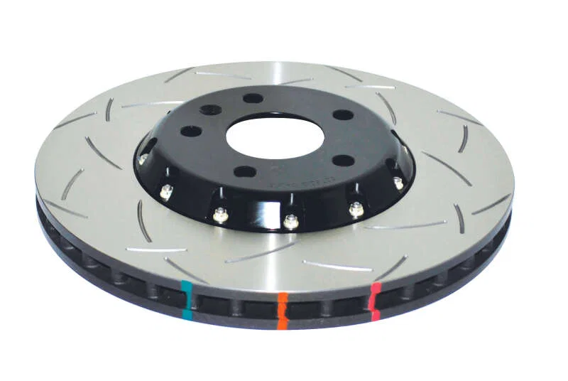 DBA DBA52762BLKS, 13-14 Chevy Corvette Z7 / Z51- Including Stingray T3 5000 Series Slotted Rotor Black Hat - Front