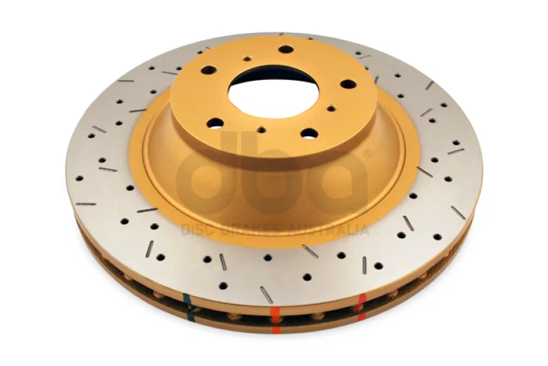 DBA DBA4055XS, 97-05 Holden Commodore / Ute Front Drilled & Slotted 4000 Series Rotor